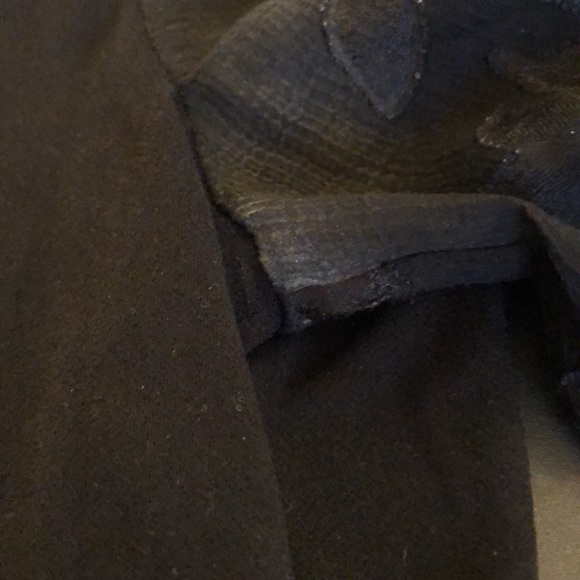 CeCe Mixed Media Little Black Dress size Small - Picture 13 of 14